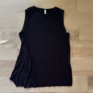Athletic Black Sleeveless Top by Fabletics